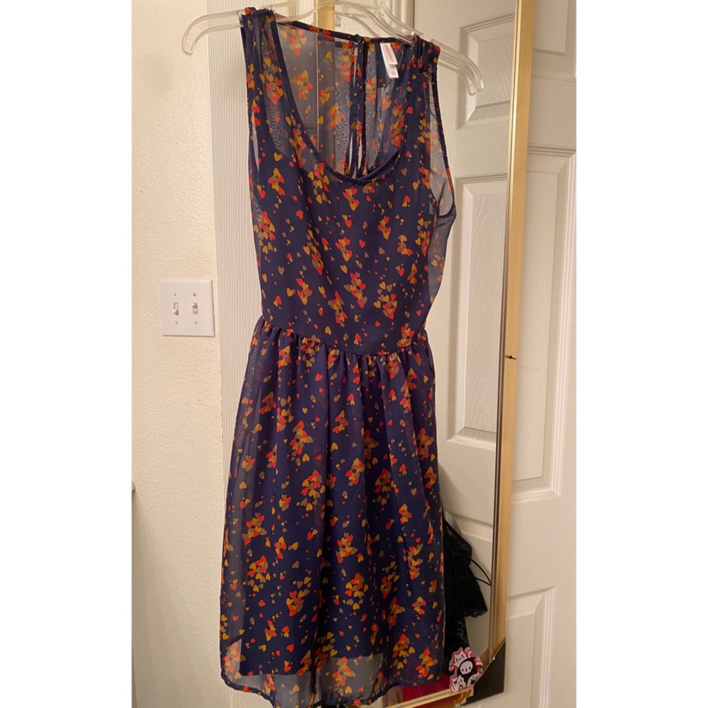 Xhilaration Heart Print Dress